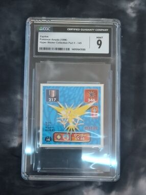 Pokemon Zapdos Trading Card - Yellow Blue Red